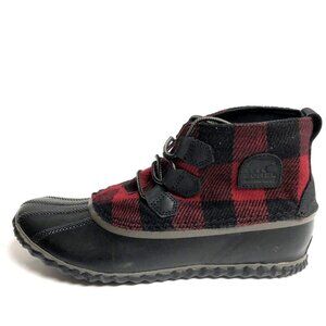 Sorel Women's Out N About Plus, Checkered Winter Booties, Size 10.5M.